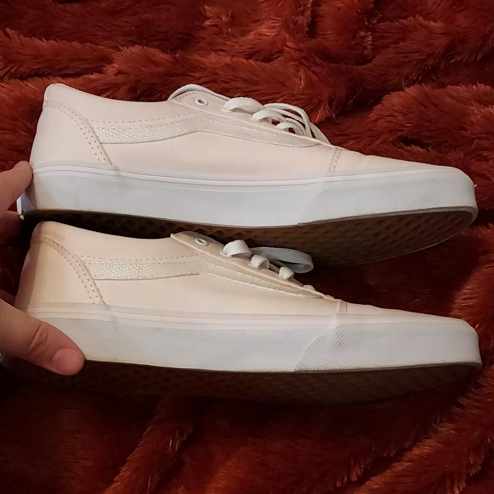 Vans Light Pale Pink Shoes - Picture 3 of 12
